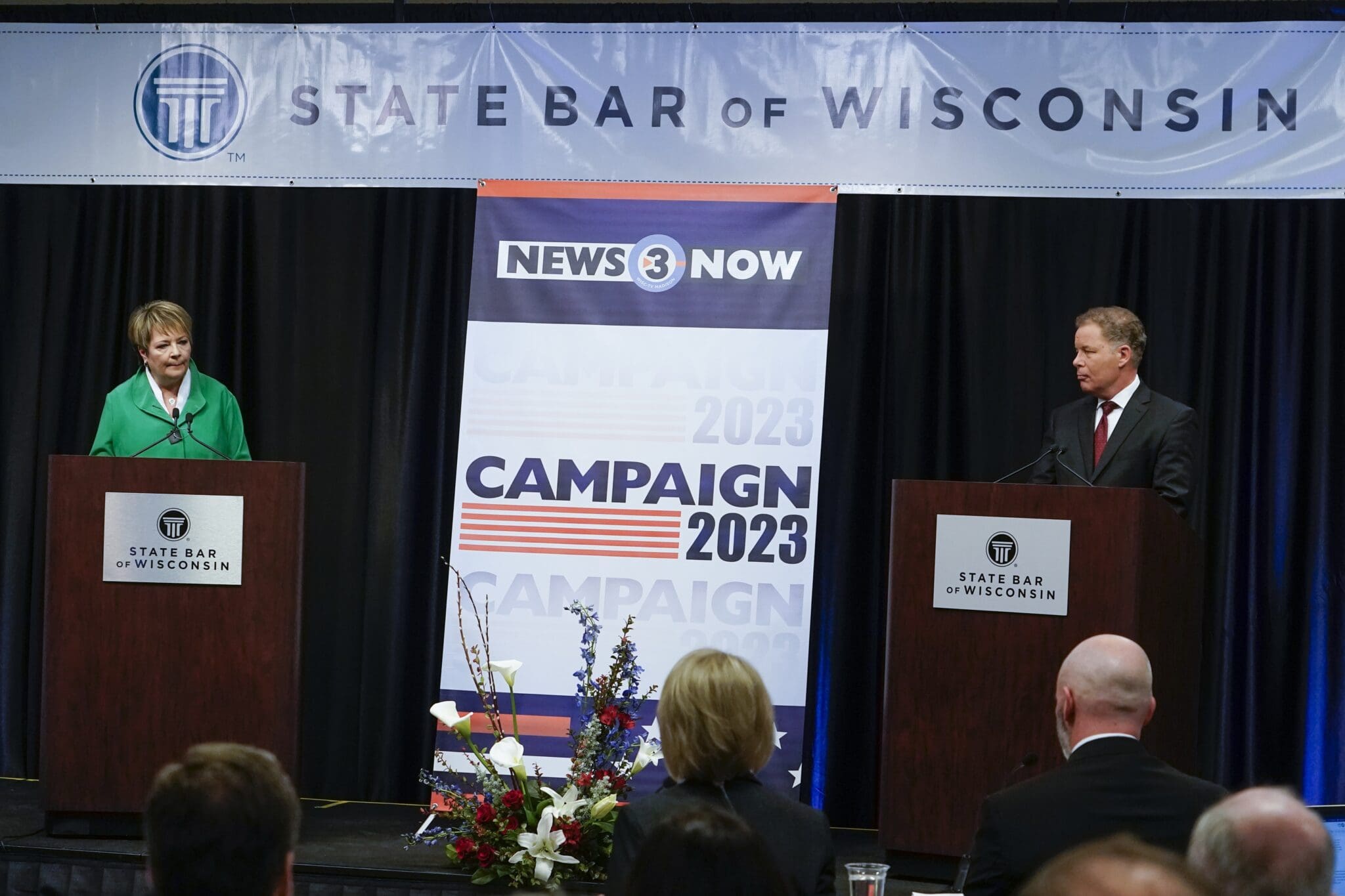 Candidates clash in first and only Wisconsin Supreme Court debate The