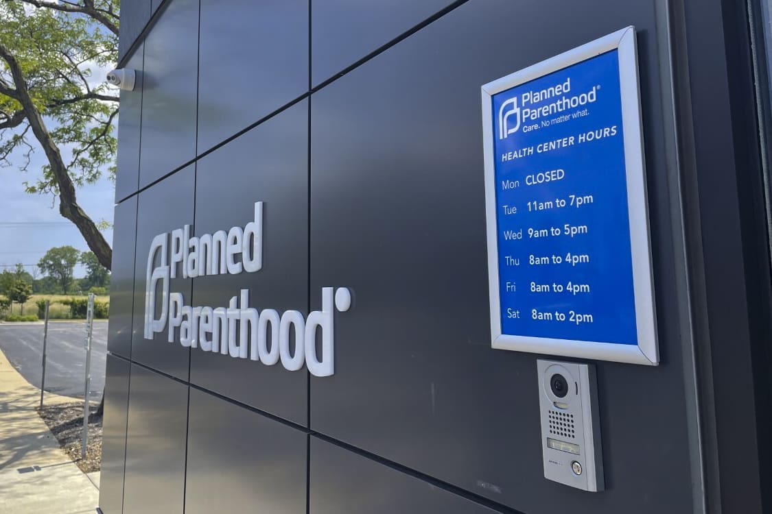 A Planned Parenthood health center is shown in Waukegan, Ill., June 28, 2022.