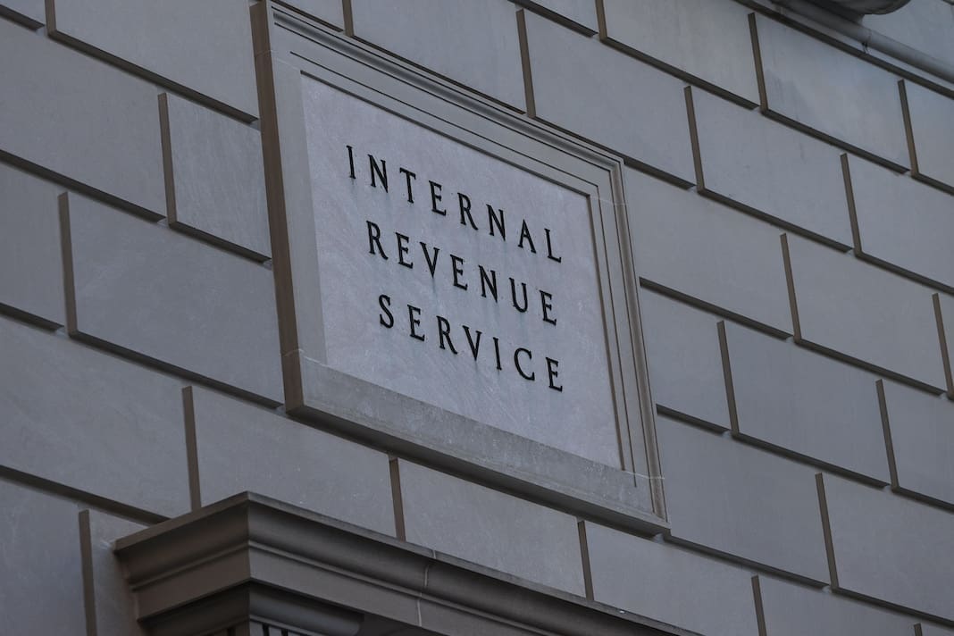 IRS building sign
